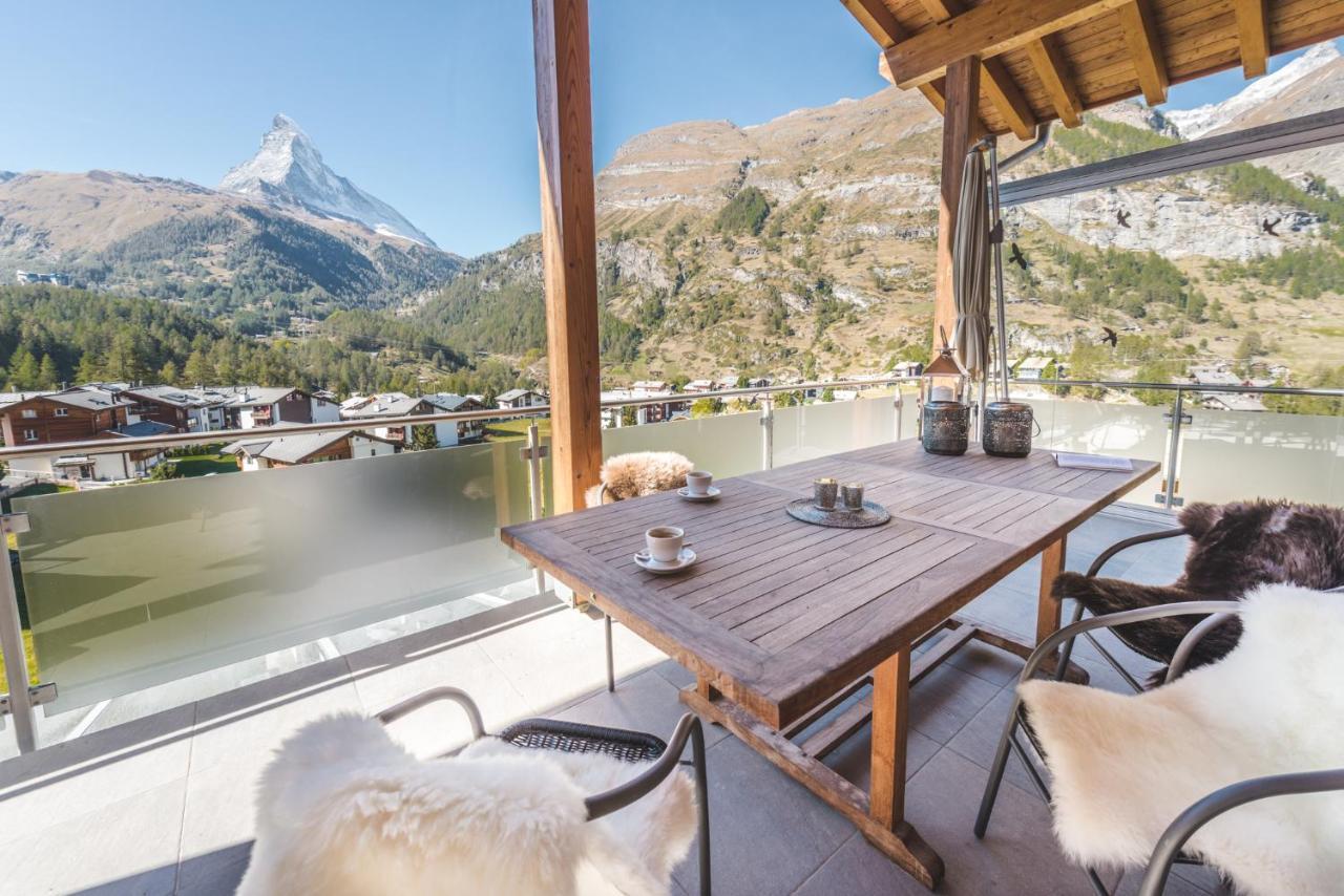 Apartment Alpharmonie Zermatt Exterior foto